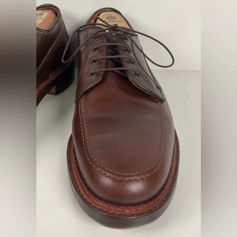 Alden Moc Toe Derby Shoes | JR Recraft | Men’s 9.5 D